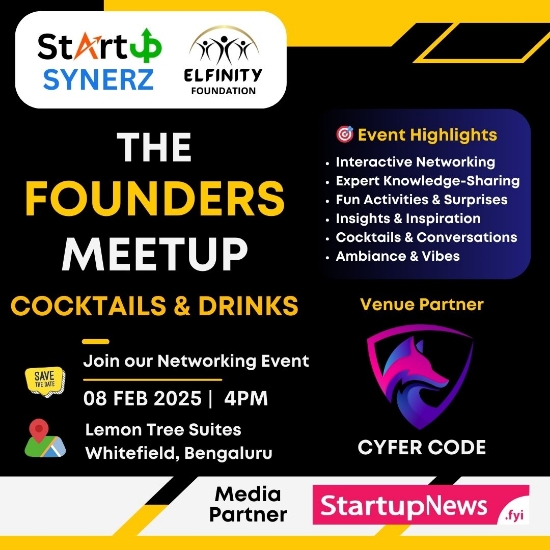 Picture of 🌟 The Founders Meetup with Cocktails & Drinks - 08 February 2025 🌟