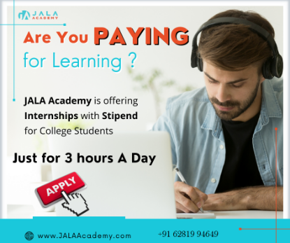 Picture of Paid Internships for trained freshers