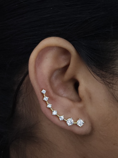 Picture of Crystal Ear Cuff