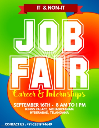 Picture of Mega Job Fair in Hyderabad – Tech & Non-Tech Job Seekers