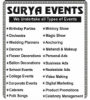 Picture of Surya Media Events