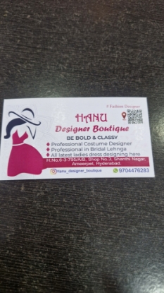 Picture of Hanu Designer Boutique :  Be Bold & Classy