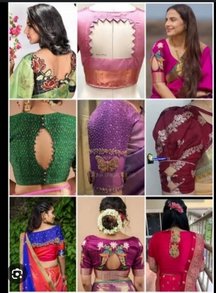 Picture of Glam Boutique blouse Neck Design