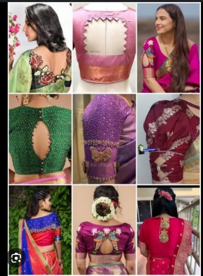 Picture of Glam Boutique blouse Neck Design