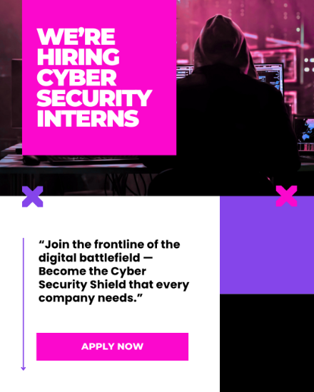 Picture of Now Hiring: Cyber Security Intern for Threat Intelligence Bureau