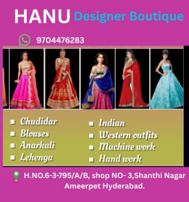 Picture of Hanu Designer Boutique :  Be Bold & Classy