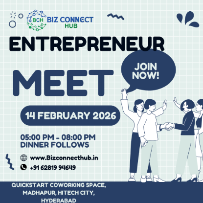 Picture of Business Networking Meeting  by BCH-HiTech City- 14 February 2026 (2nd Saturday)