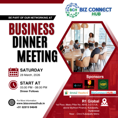 Picture of Business Networking Meeting  by BCH-Kukatpally- 28 March 2026 (4th Saturday)