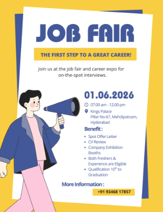 Picture of Mega Job Fair in Hyderabad – Tech & Non-Tech Job Seekers